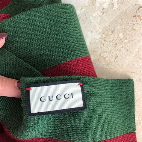 gucci scarf serial number